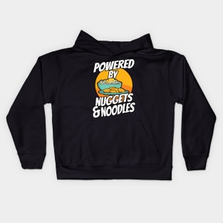 Picky Eater Powered By Nuggets and Noodles Kids Hoodie